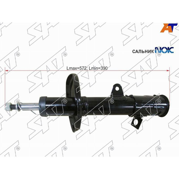 Стойка задняя TOYOTA HARRIER/LEXUS RX300/KLUGER/HIGHLANDER 98-07 4WD LH
