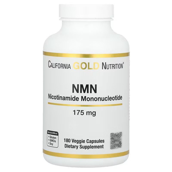 NMN (никотинамид мононуклеотид), 175 мг 180 капсул НМН от California ...