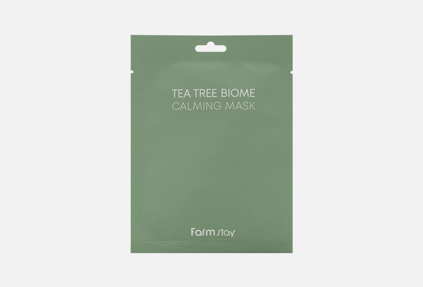Маска тканевая для лица Farm Stay Tea Tree Biome Calming Mask, 25 мл ...
