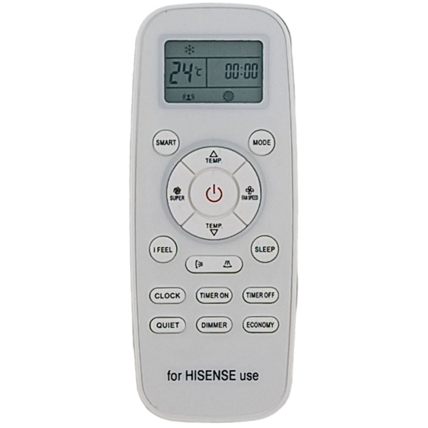 Пульт KT-HS02 универсальный для кондиционера Hisense - купить с ...