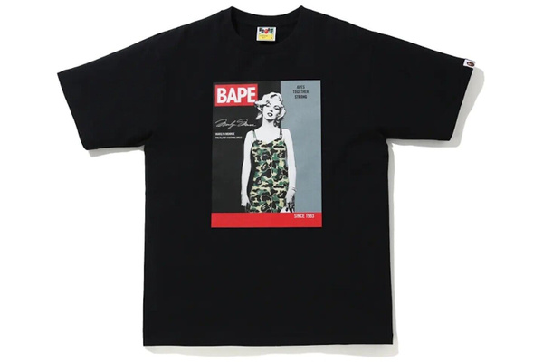 Футболка A BATHING APE, размер 52, цвет черный - купить по выгодной ...