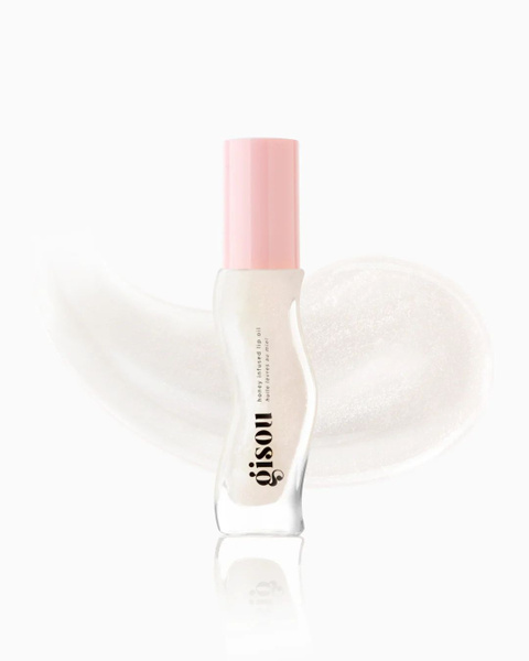GISOU - Масло для губ с шиммером - Lip Oil Honey Infused COCONUT FROST ...