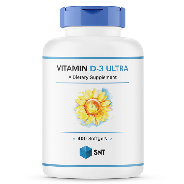 Характеристики SNT Витамин Д3, Vitamin D3 10000 МЕ 400 капсул подробное ...