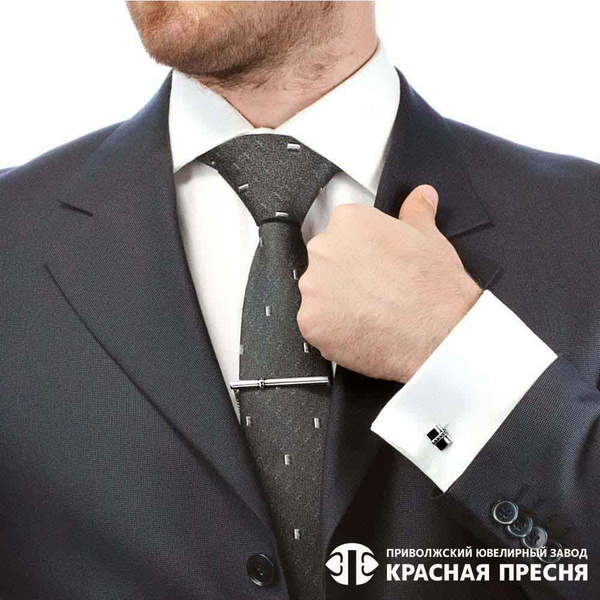 Запонки Красная Пресня из серебра 925 пробы - купить с доставкой по ...