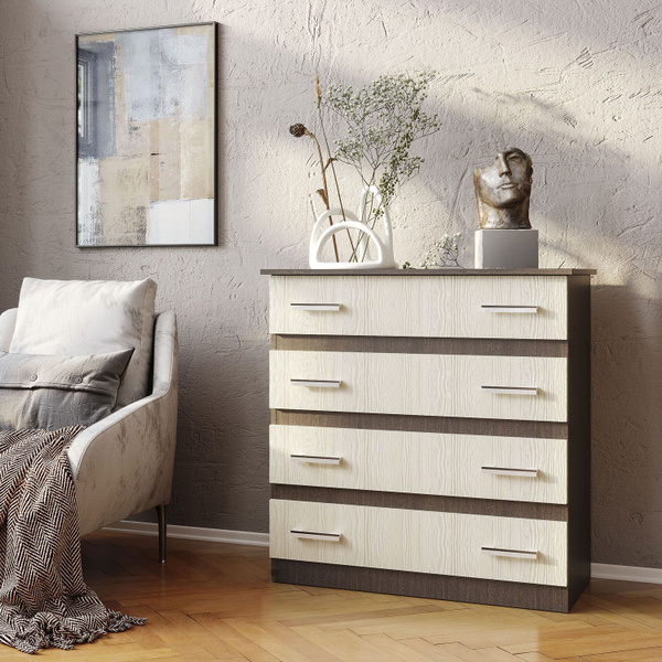 Комод Первый Мебельный Оптима, 89x46x92 см купить c доставкой на OZON ...