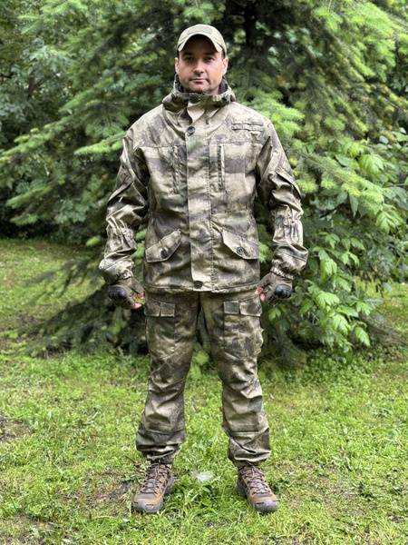 Костюм охотничий Grand, размер 56, 58 (170-176), Лето, цвет темно ...