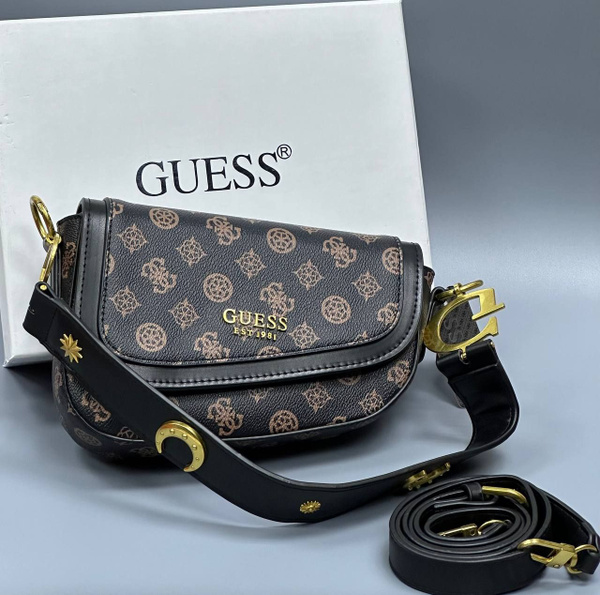 GUESS Сумка на плечо багет - купить с доставкой по выгодным ценам в ...