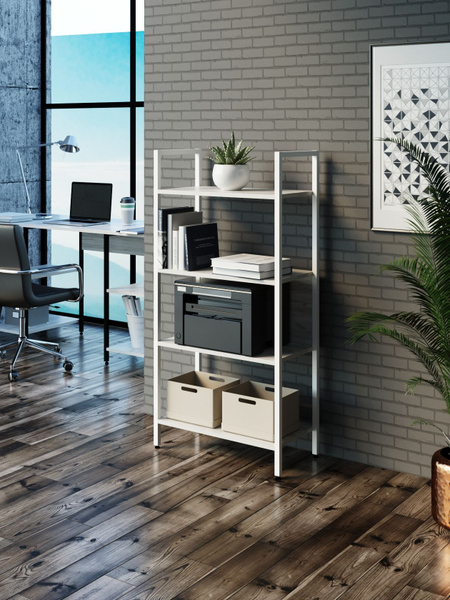 Стеллаж Стеллаж_S60/30/120_WOOD&STEEL, 60х30х120 см, WOODSTEEL купить c ...