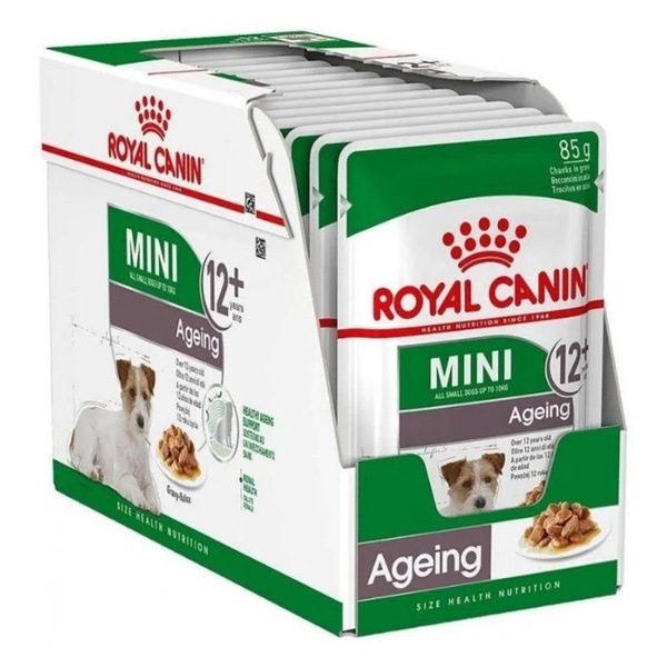 Royal Canin Ageing Mini 12+ (соус) Влажный корм для пожилых собак 12*85 ...