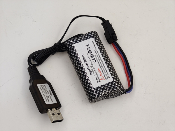 Аккумулятор + Зарядное устройство для Li-ion 18650-2S 7.4V 1300mAh со ...