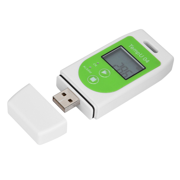 Логгер температуры TempU04 USB PDF Логгер (поставляется с батарейками ...