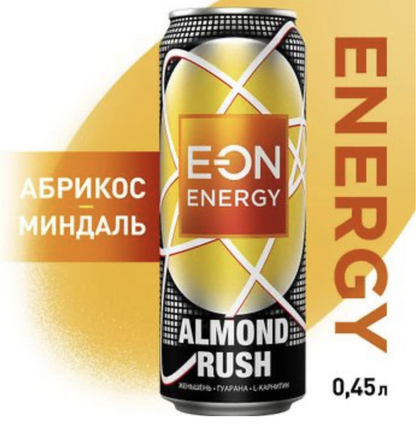 Энергетический напиток Eon. Абрикос-миндаль. 449 мл . 6 шт - купить с ...