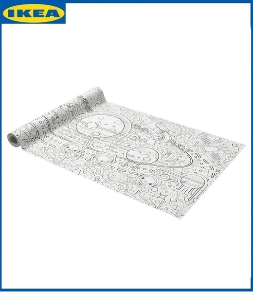 Рулон раскраски IKEA, космос, 10 м. Раскраска ИКЕА AFTONSPARV. - купить ...