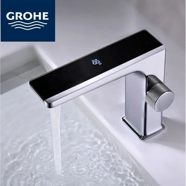 GROHE -Смеситель для раковины в ванной комнате, гидроэлектростанция для ...