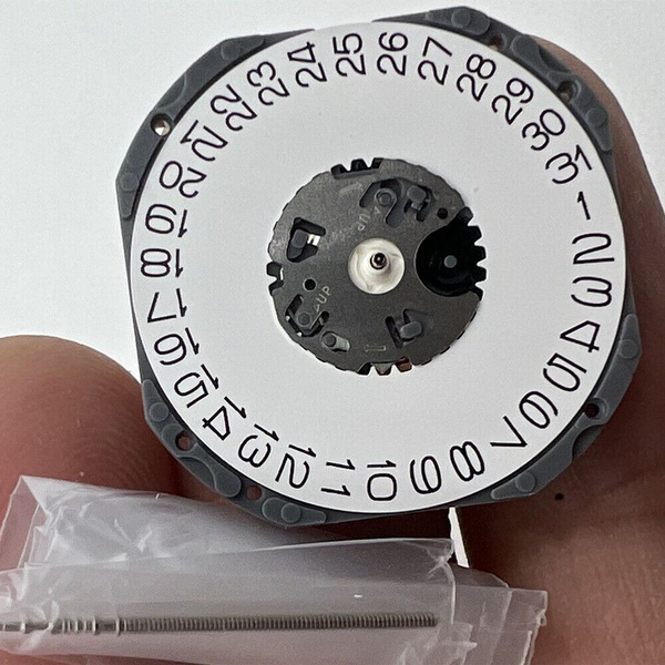 Надежный кварцевый механизм Hattori Epson VJ52 VJ52B, сделано в Японии ...