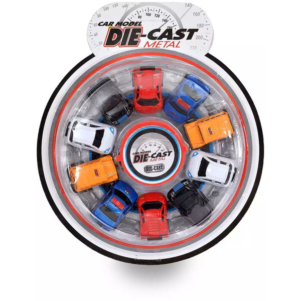 Машинки игрушечные Die Cast Metal, металлические, инерционные, 10 шт в ...
