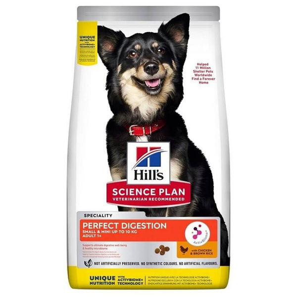 Корм для собак мелких пород Hills Perfect Digestion, регулирующий ...
