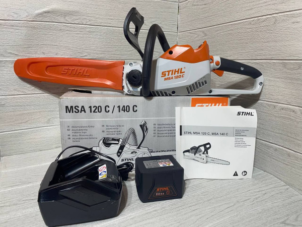 Аккумуляторная цепная пила Stihl MSA 120 C-B SET купить на OZON по ...