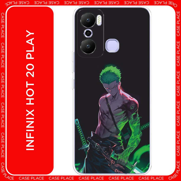 Силиконовый чехол на Infinix Hot 20 Play / Инфиникс Хот 20 Плэй аниме ...