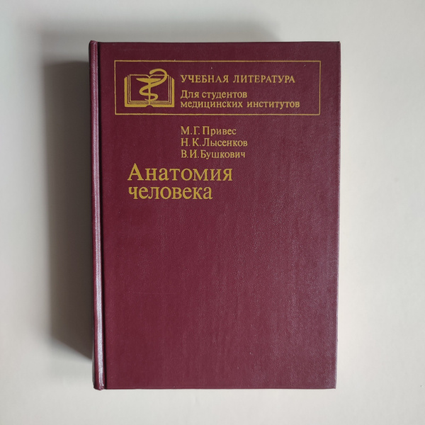 Характеристики Анатомия человека. Привес М.Г., Лысенков Н.К., Бушкович ...