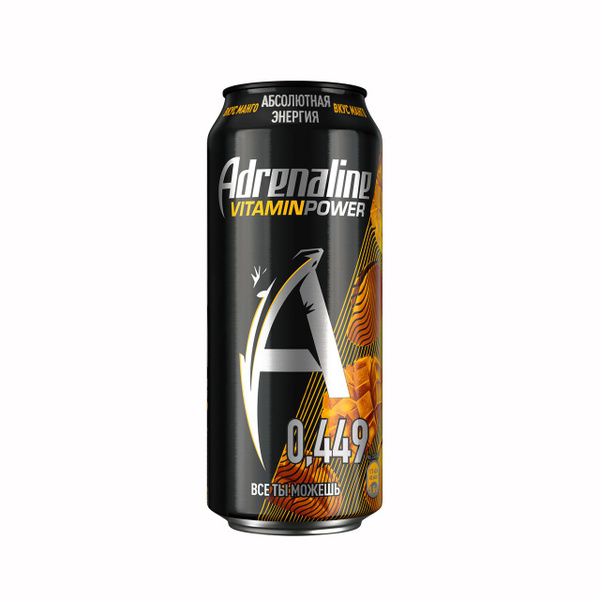 Энергетический напиток Adrenaline Rush Game Fuel Манго, 449мл - купить ...