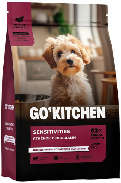 Корм Go! Kitchen Sensitivities Grain Free для щенков и собак с ...