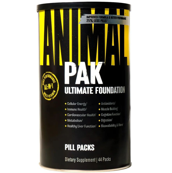 Animal Pak Universal Nutrition (44 пакетика) - купить с доставкой по ...