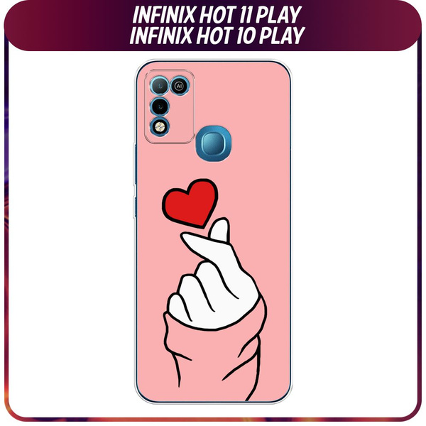 Силиконовый чехол на Infinix HOT 10 Play/HOT 11 Play / Инфиникс Хот 10 ...