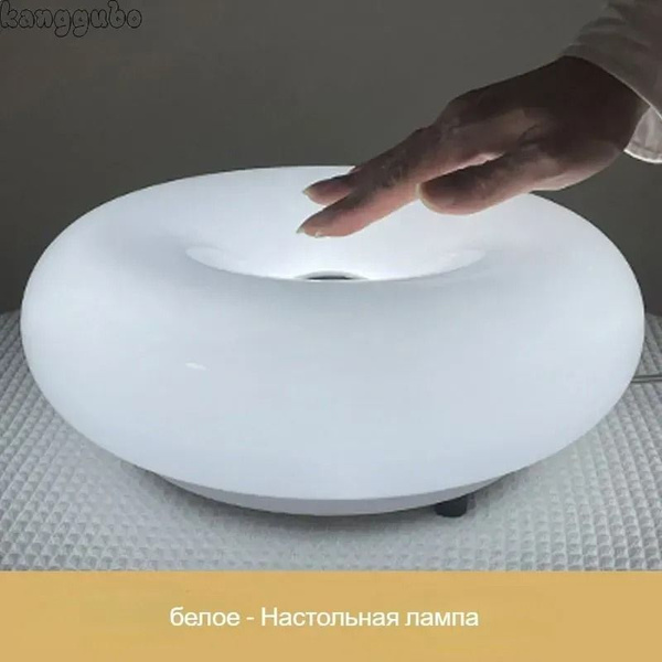 Сенсорная настольная лампа в форме пончика - купить с доставкой по ...