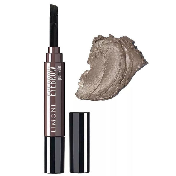LIMONI Помадка для бровей с ухаживающими маслами Eyebrow Pomade Серо ...