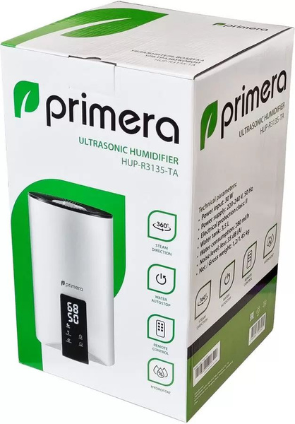 PRIMERA Увлажнитель воздуха Воздухоувлажнитель Primera HUP-R3135-TA ...
