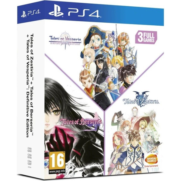 Игра Tales of Zestiria + Tales of Berseria + Tales of Vesperia ...