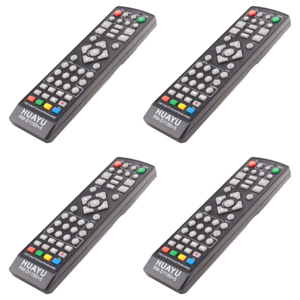 4X Универсальный пульт дистанционного управления для телевизора Dvb-T2 ...