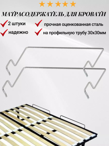 Матрасодержатель на профиль 30Х30 с защитным колпачком - купить с ...
