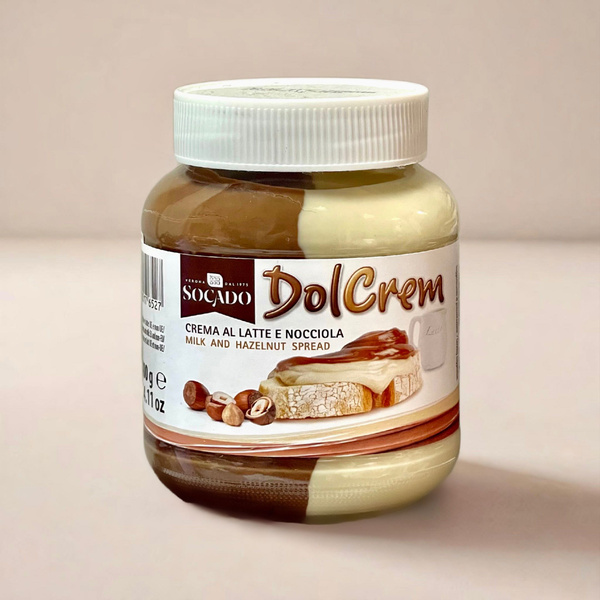 Паста шоколадно-молочная Socado "Dolcrem" лесной орех, 250 г, Италия ...