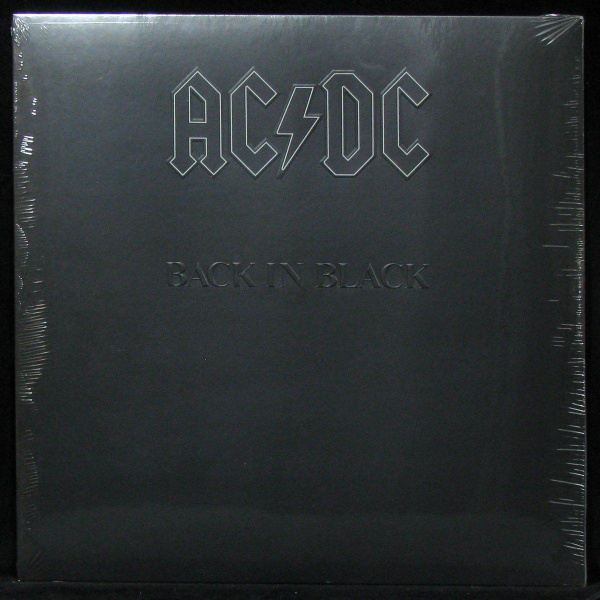 AC/DC Back In Black LP виниловая пластинка - купить с доставкой по ...