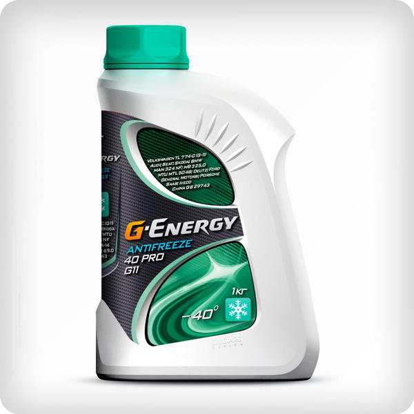 Антифриз G-Energy 40 PRO G11, Готовый раствор купить по выгодной цене в ...