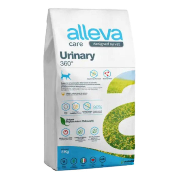 Alleva Care Cat Adult Urinary 360 сухой диетический корм для взрослых ...