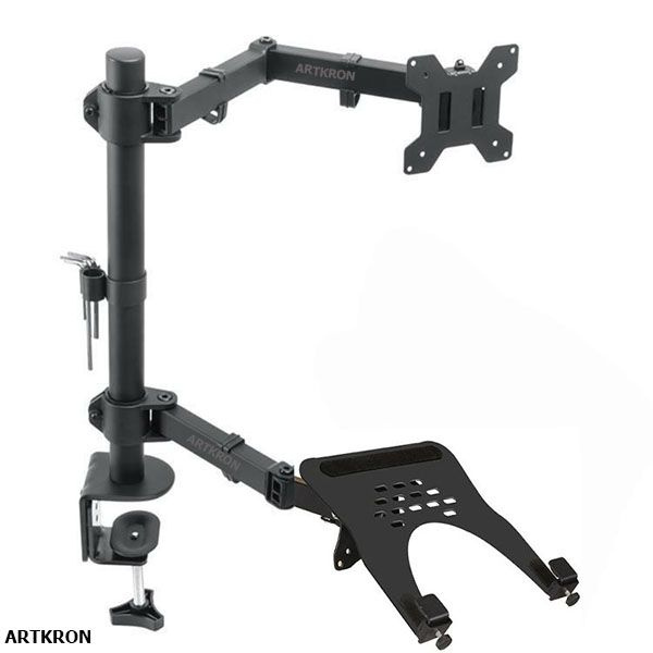Настольный кронштейн для ноутбука и монитора ARTKRON Shelf-11T ...