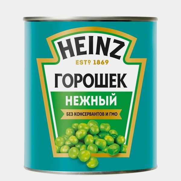 Зеленый горошек HEINZ 400 г - купить с доставкой по выгодным ценам в ...