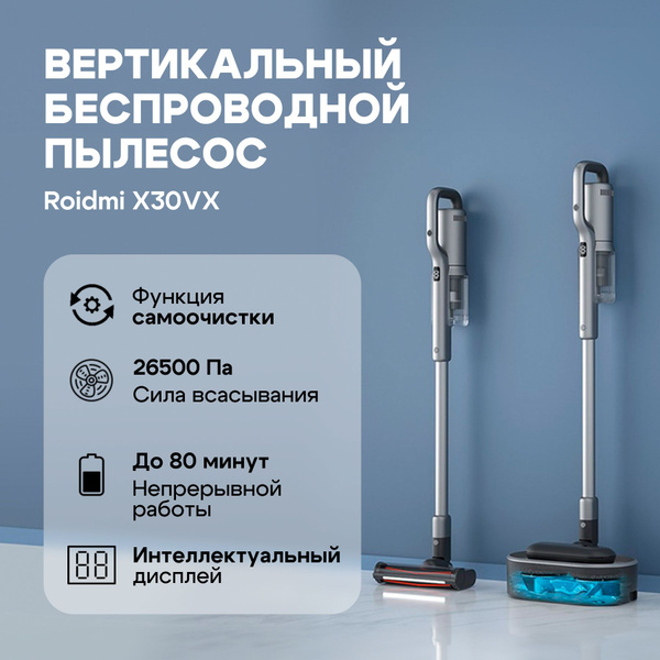 Пылесос вертикальный Roidmi X30VX - купить с доставкой по выгодным ...