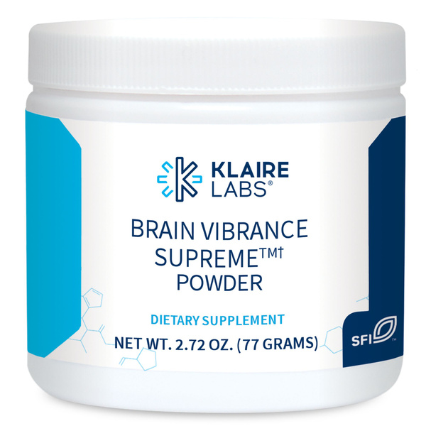 Klaire Labs, Brain Vibrance Supreme Powder, для работы мозга и ...