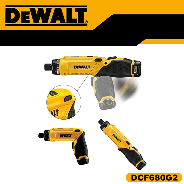DEWALT 7.2 В Складная Электрическая отвертка, дрель-отвертка, с двумя ...