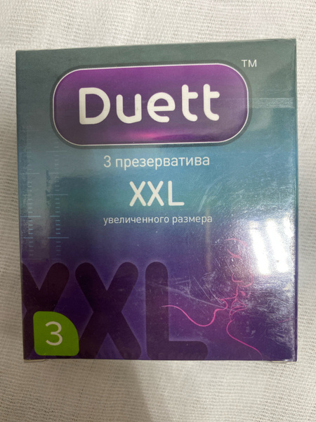 Презервативы DUETT XXL 3ШТ купить на OZON по низкой цене (1729655551)