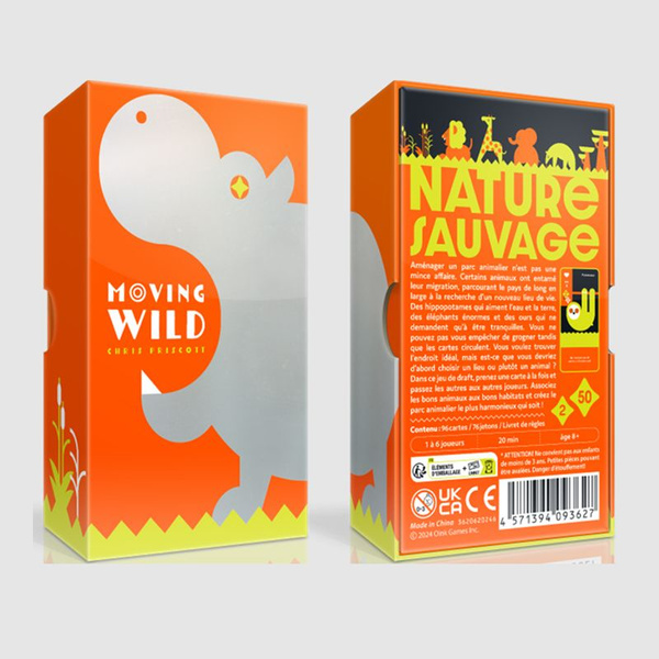Oink Game "Moving Wild"Карточные игры Скаут Настольные игры Английский ...