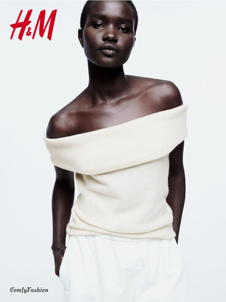 Лонгслив H&M купить на OZON по низкой цене (1740650404)