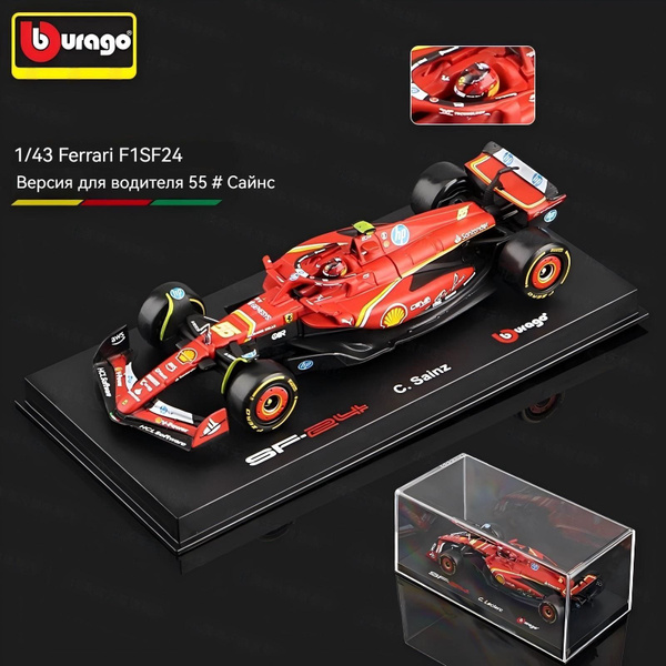 Металлическая коллекционная модель болида Формулы-1 "Burago"1:43 ...