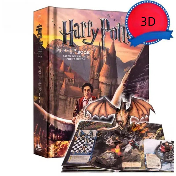 Гарри Поттер, "Harry Potter: Pop-Up Book" стереокнига в формате 3D ...