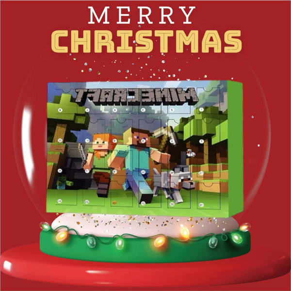 Адвент календарь с набором фигурок minecraft (майнкрафт) купить на OZON ...