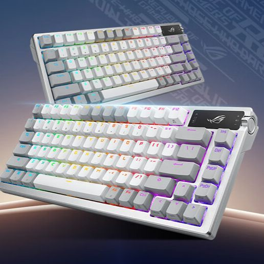 ASUS Игровая клавиатура беспроводная ROG Daredevil PBT, Английская ...